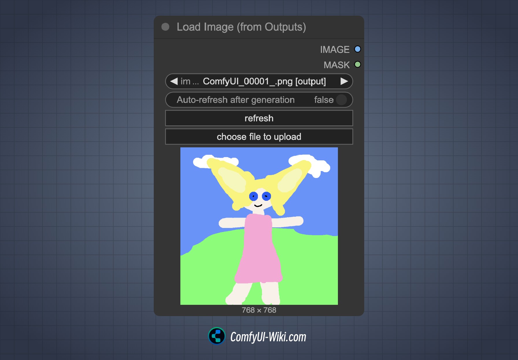 Load Image(from output) Node